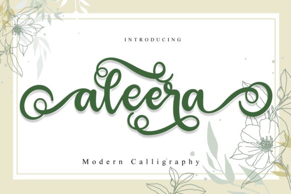 Aleera: The Art of Elegant Typography for Modern Design