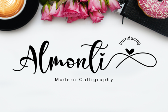 Almonti: A Beautiful and Romantic Handwritten Font for Today's Design Landscape