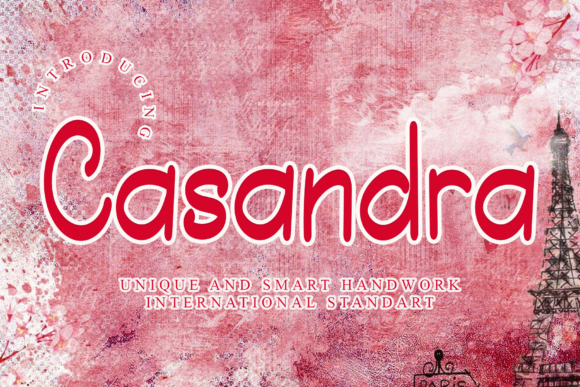 Casandra: A Sweet and Friendly Handwritten Font That Brings Warmth to Every Project