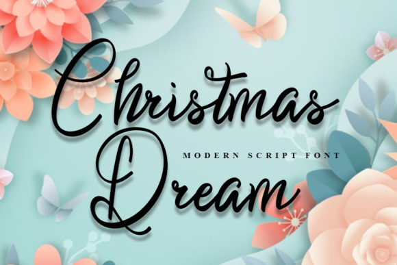 Christmas Dream: A Sweet, Delicate Handwritten Font
