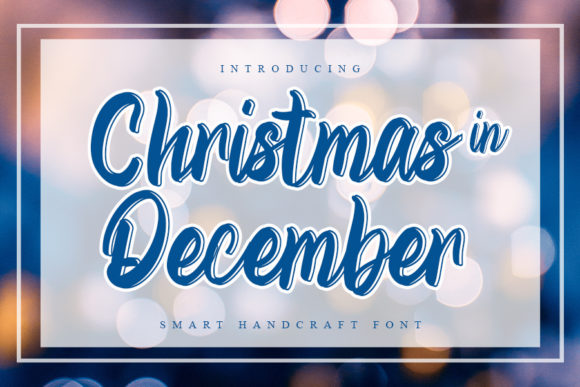 Christmas in December: A Joyful Handwritten Font
