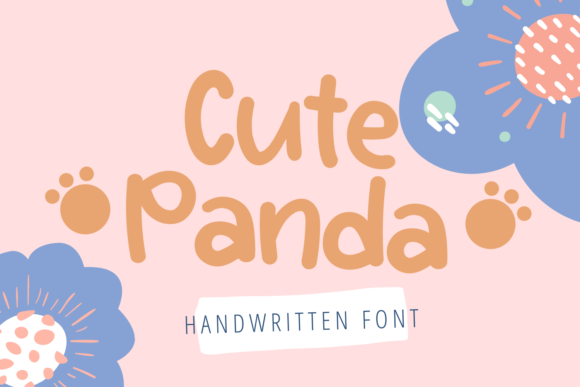 Cute Panda: A Fun Handwritten Font for Creative Projects