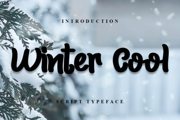 Discovering Winter Cool: A Handwritten Font That Brings Warmth to Cold Design