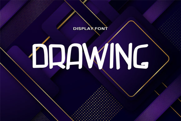 Drawing: A Friendly Handwritten Font with Modern Elegance