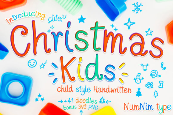Evaluating Christmas Kids: A Handwritten Holiday Font for Creative Projects