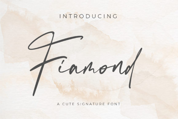 Fiamond: A Closer Look at the Delicate Handwritten Font for Designers, Creatives, and Brand Builders
