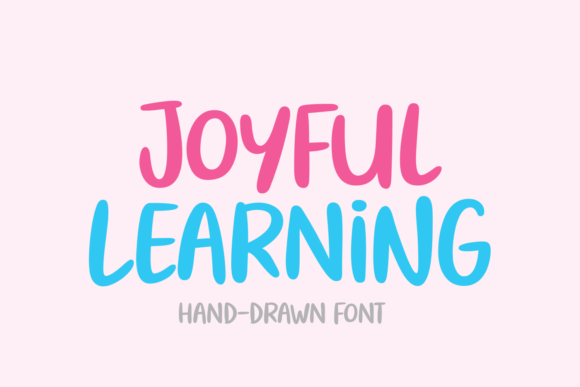 Joyful Learning: A Handwritten Font That Transforms Everyday Projects Into Something Special