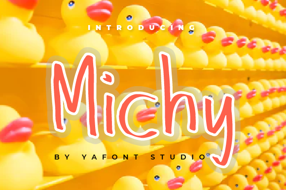 Michy: A Simple and Natural Handwritten Font for Authentic Design Projects