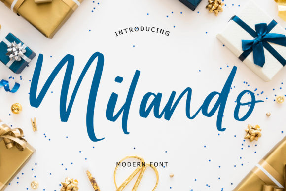 Milando: A Distinct Handwritten Typeface