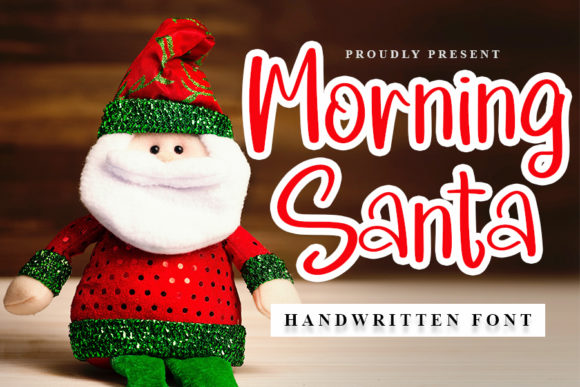 Morning Santa: A Handwritten Font That Balances Casual Charm With Practical Versatility