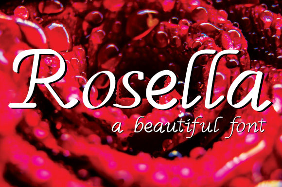 Rosella: A Modern Handwritten Font for Polished Visual Communication