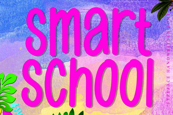 Smart School: A Handwritten Font That Brings Warmth to Every Design Project