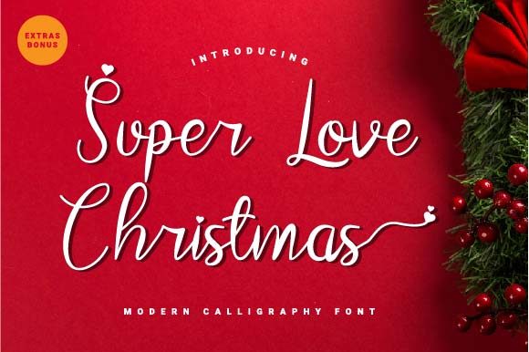 Super Love Christmas: The Dancing Script That Brings Romance to Every Project