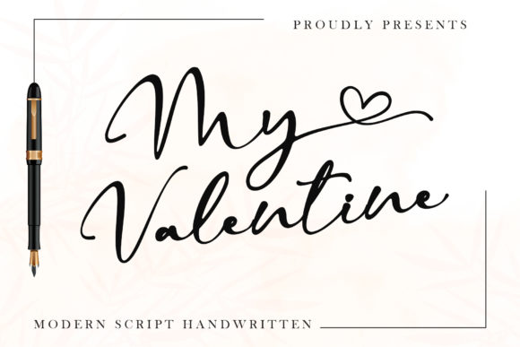The Handwritten Romance: Why My Valentine Font Transforms Ordinary Designs