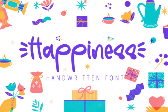 The Happiness Font: Playful Handwriting for Creative Projects