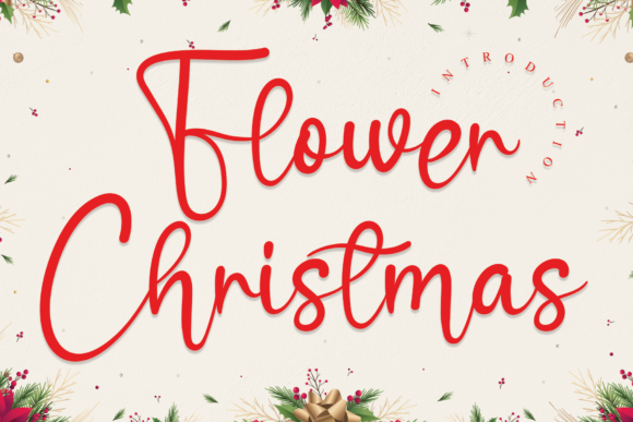 Understanding Flower Christmas: A Romantic Handwritten Font for Holiday Projects and Beyond