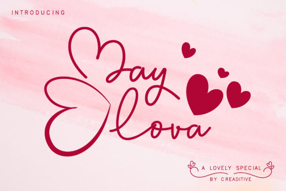 Why May Lova Is the Handwritten Font Every Designer Should Have in Their Collection