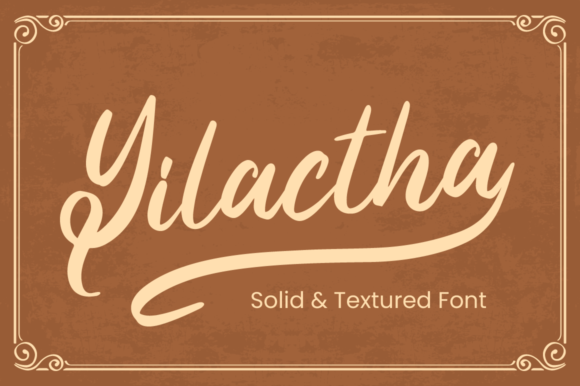 Yilactha: The Handwritten Font That Brings Vintage Charm